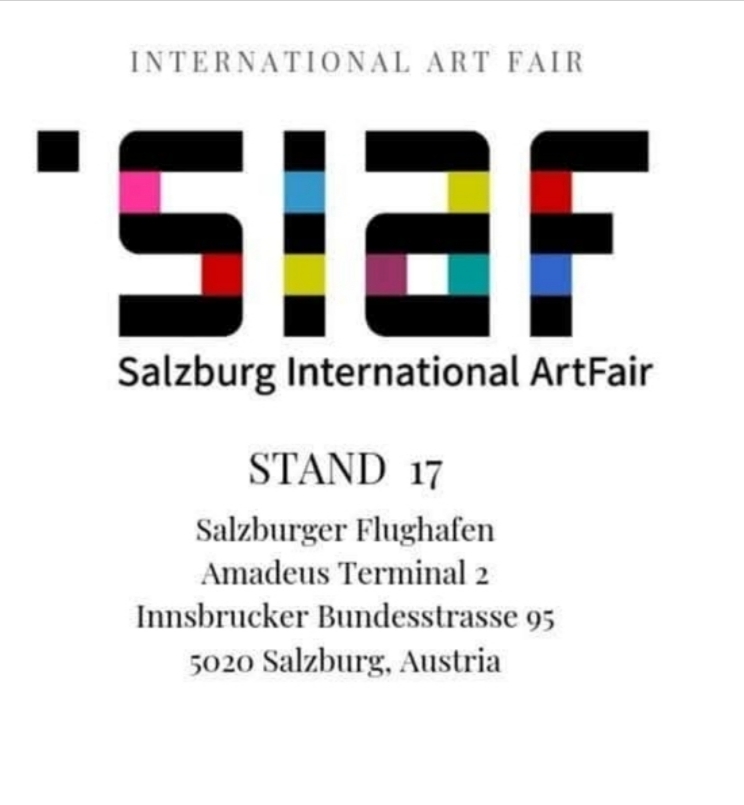 Cartel de SIAF — Salzburg International ArtFair, Stand 17, 2019