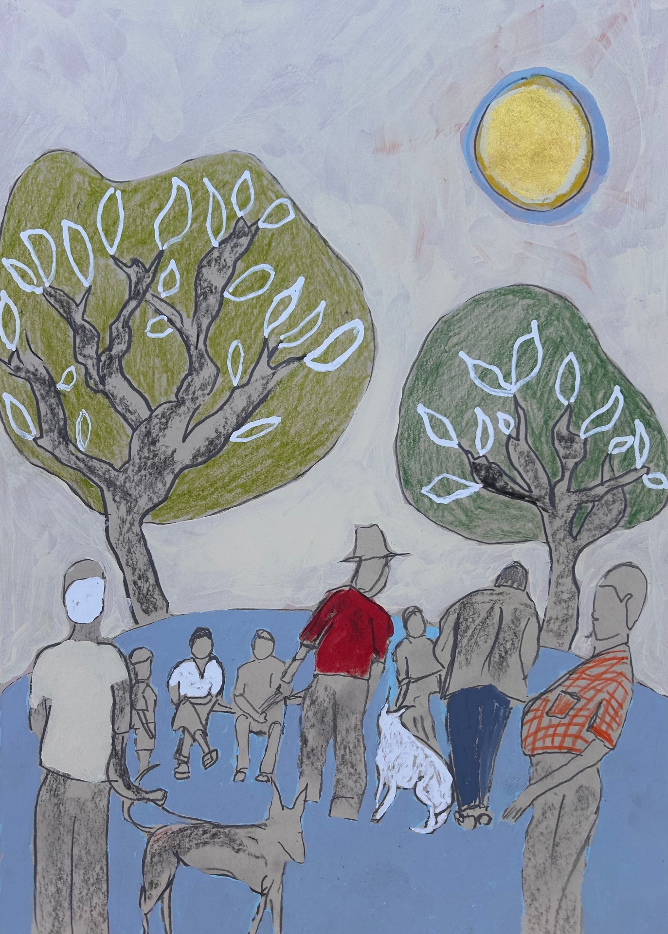 Boceto del mural — 2