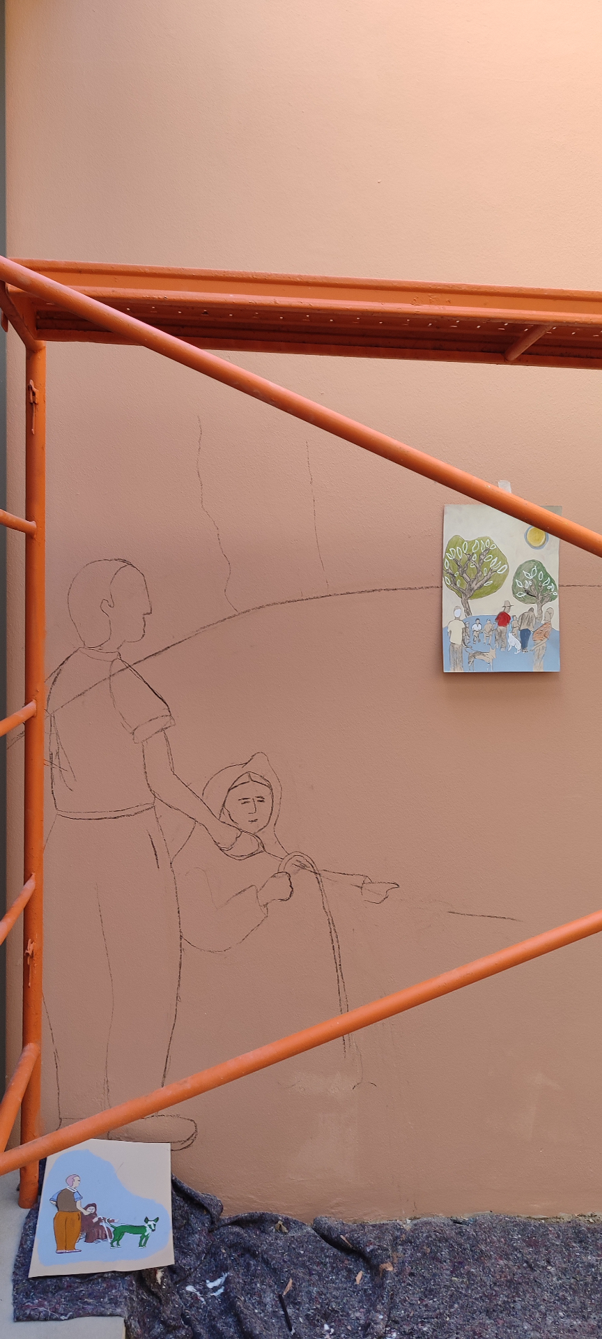 Técnica del mural — 4